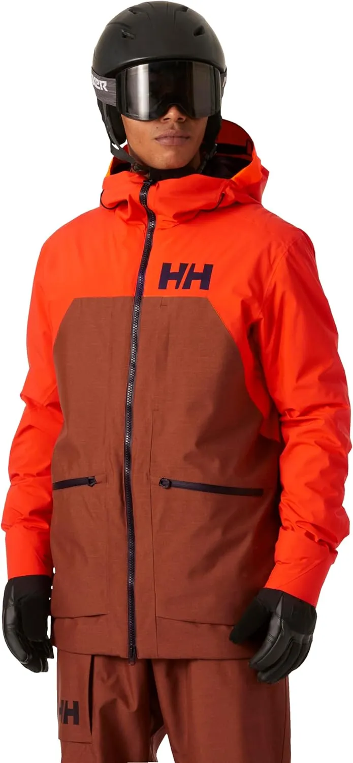 Helly-Hansen Mens Straightline LIFAloft 2.0 Waterproof Insulated Ski Jacket