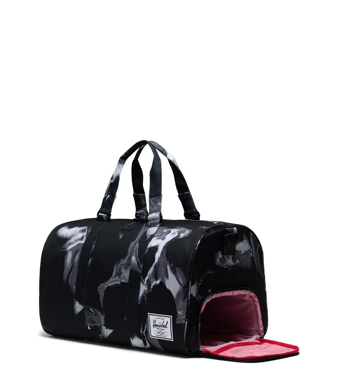 Herschel Novel Dye Wash Black Duffle