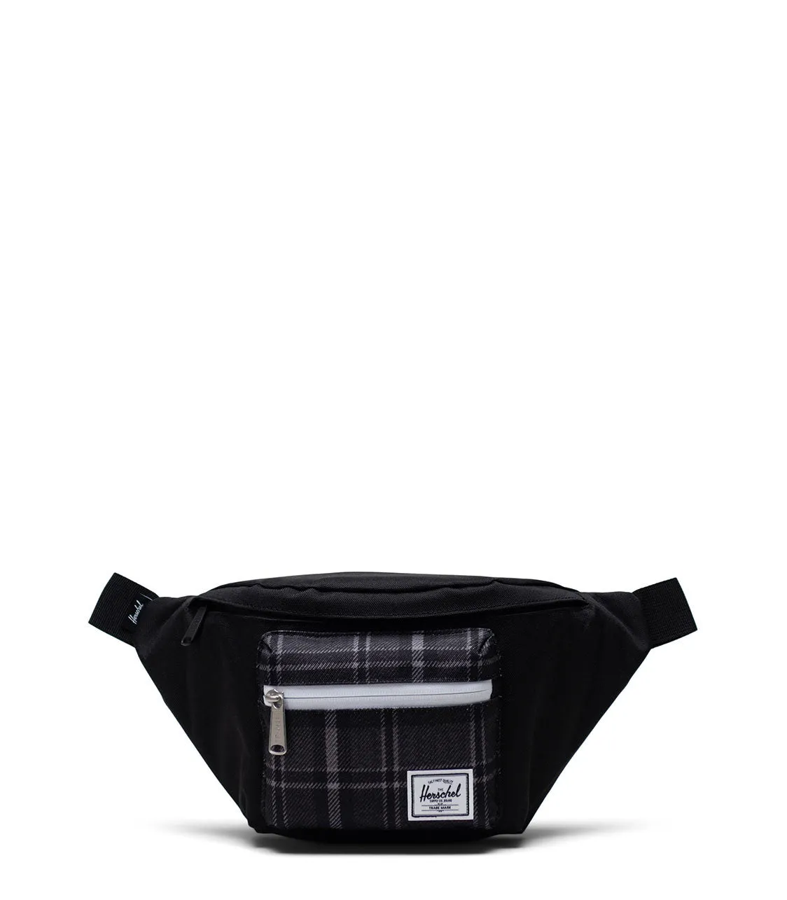 Herschel Seventeen Black/Grayscale Plaid Waistpack