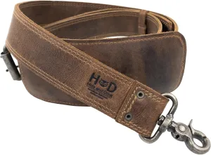 Hide & Drink, Adjustable Strap Replacement for Messenger, Duffle and Crossbody Bag, Full Grain Leather, Handmade