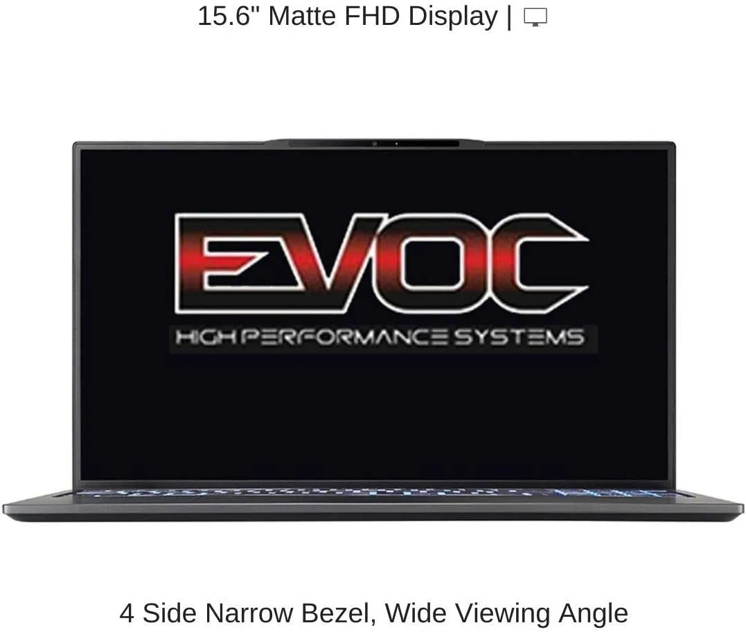 HIDevolution EVOC High Performance Systems N5501A (NS50MU) 15.6" FHD, 0.9 GHz i5-1135G7, Intel Iris Xe, 32 GB 3200MHz RAM, 16 TB PCIe SSD