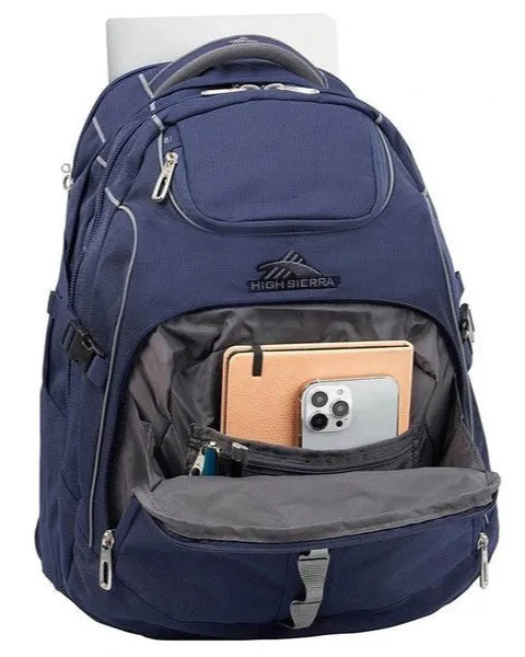 High Sierra backpack Access 3.0 ECO 17" laptop backpack 145729 BLUE