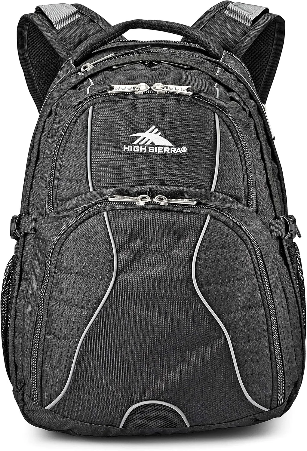 High Sierra Swerve Laptop Backpack, Black, One Size