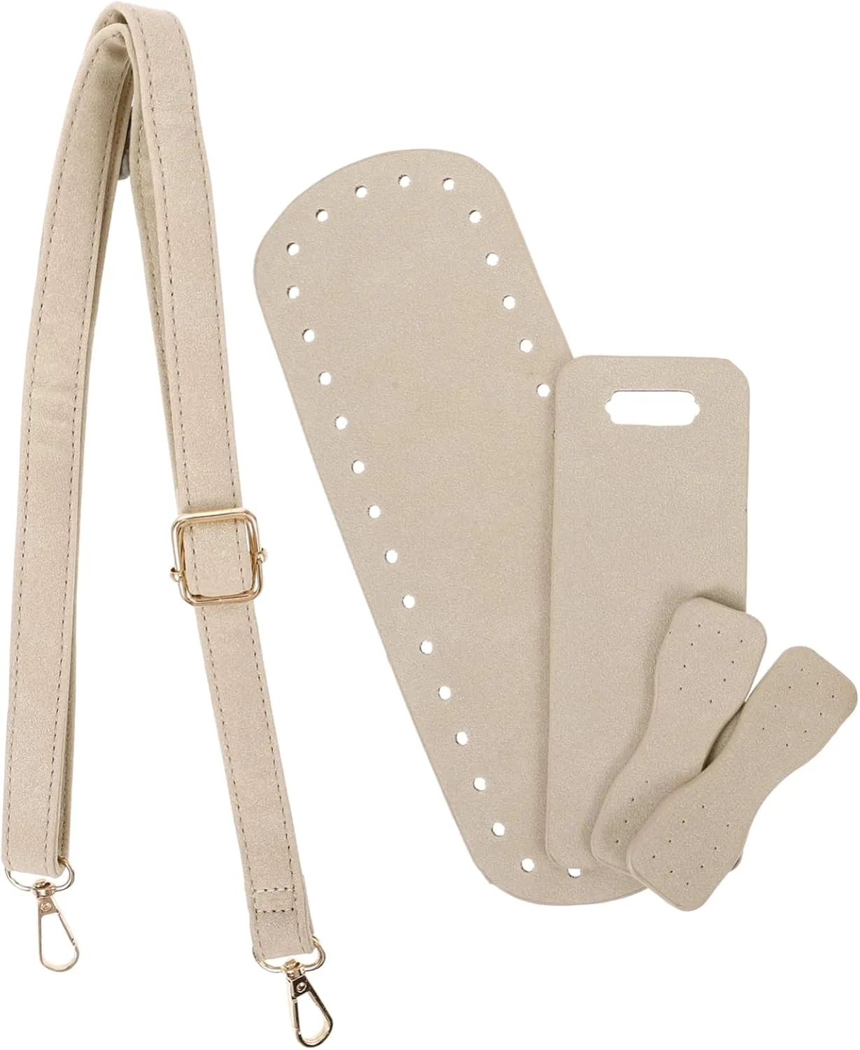 Holibanna Bag Making Kit DIY Crossbody Shoulder Bag Kit Leather Purse Making Supplies for Women