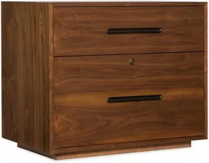Hooker Furniture Elon 2 Drawer Lateral File Cabinet in Medium Wood