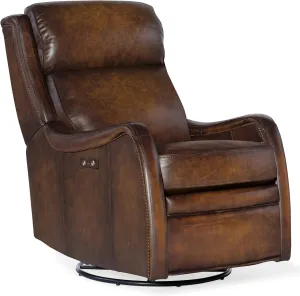 Hooker Furniture Stark Power Swivel Glider Recliner