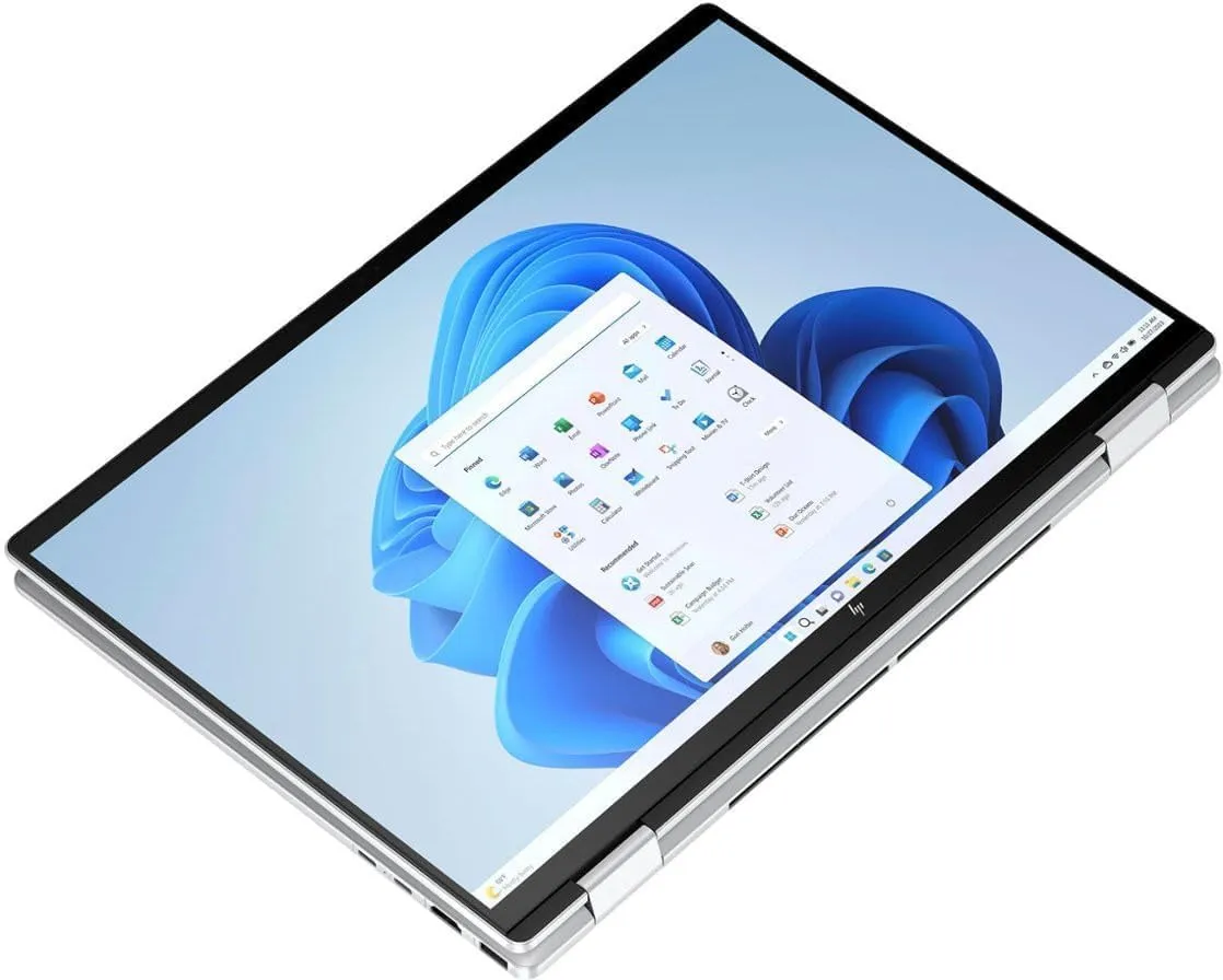 HP Envy x360 2-in-1 AI PC Laptop | 16" WUXGA IPS Touch | Intel 12-core Ultra 5 125U (>i7-1335U) | 16GB DDR5 512GB SSD Backlit Thunderbolt USB-C Poly Studio Privacy Camera Win11Pro Silver   HDMI Cable