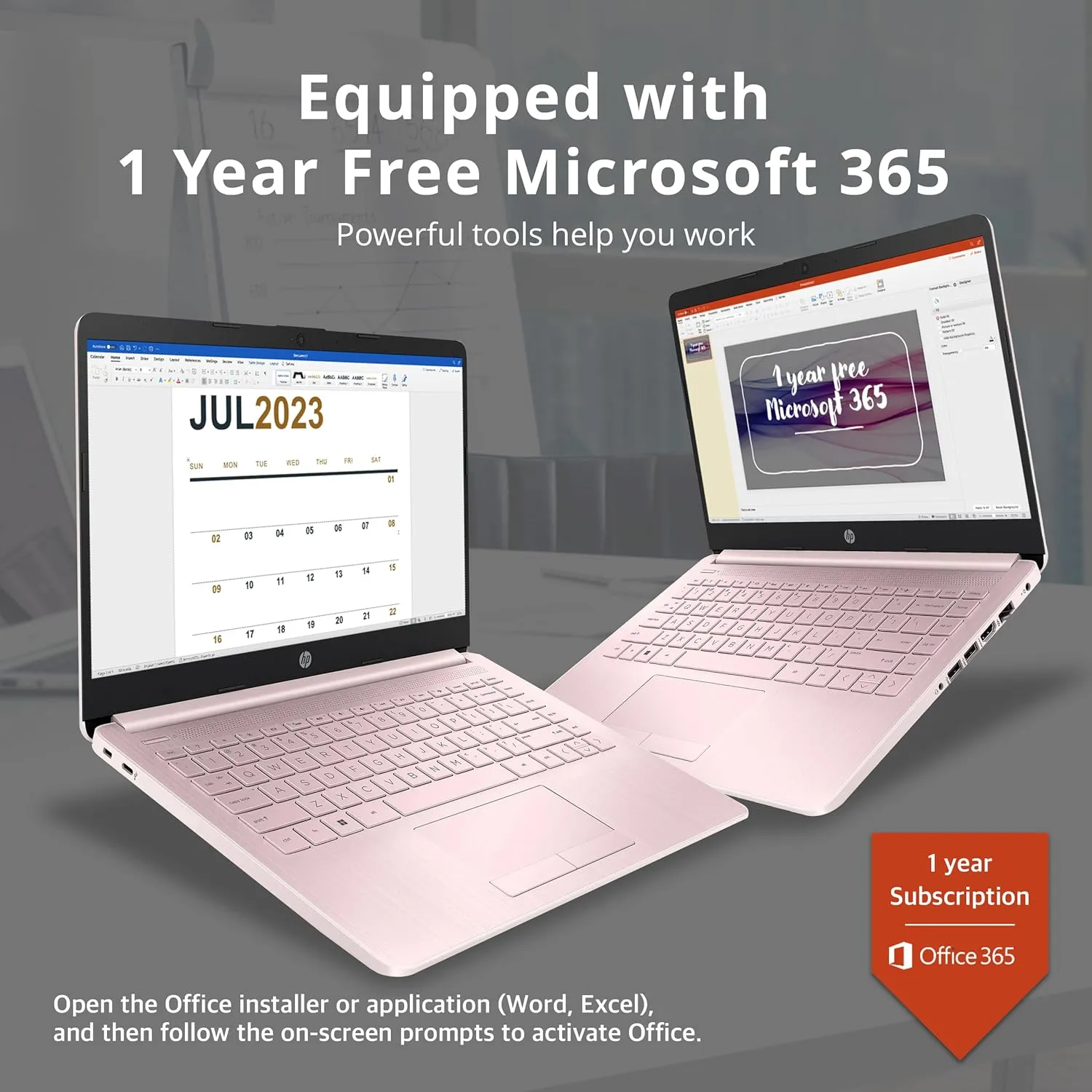 HP Stream 14" HD Lightweight Laptop, Intel Celeron N4120, 16GB RAM, 224GB Storage(64GB eMMC   160GB Docking Station), Intel UHD Graphics, HD Webcam, 1 Year Office 365, WiFi, Bluetooth, Win 11s, Pink