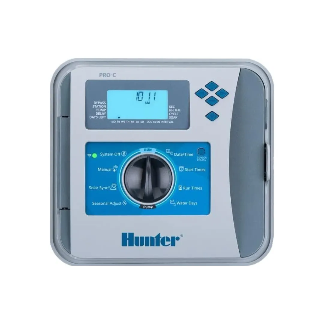 Hunter PRO-C P2C 4 Station Modular Irrigation Controller and Modules (Expandable to 32 Stations)