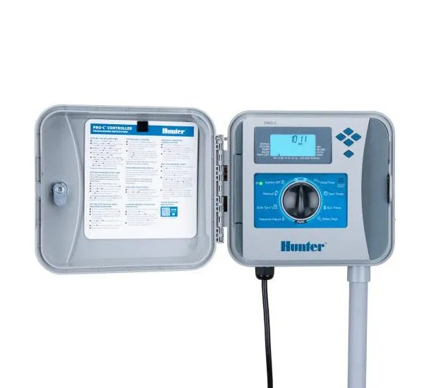 Hunter PRO-C P2C 4 Station Modular Irrigation Controller and Modules (Expandable to 32 Stations)