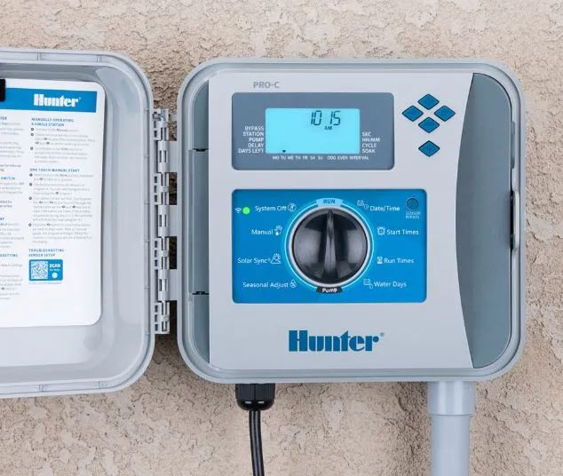 Hunter PRO-C P2C 4 Station Modular Irrigation Controller and Modules (Expandable to 32 Stations)