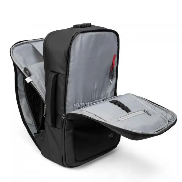 i-stay 15.6" Anti-theft Laptop - Tablet Backpack with USB port - Black