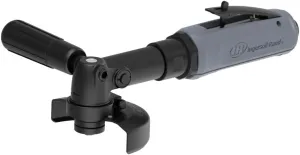 Ingersoll Rand 444 Extended Air Angle Grinder, 4" Type 27 Wheel, 14,000 RPM, 0.9 HP, 3/8"-24 Thread, Rear Exhaust
