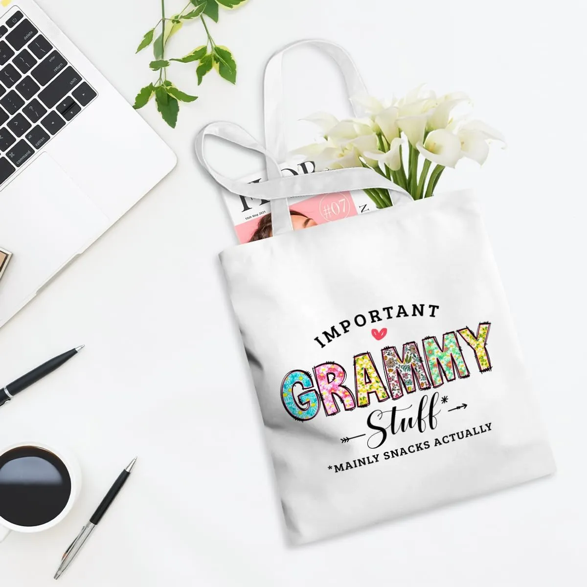Inspirational Mom Grandma Aunt Mother in Law Tote Beach Bag for Women Birthday Christmas Mothers Day