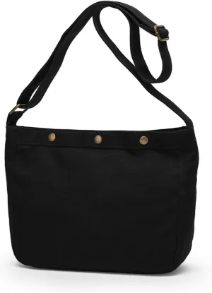 Japanese Harajuku large capacity ulzzang canvas messenger bag female ins summer wild shoulder bag female