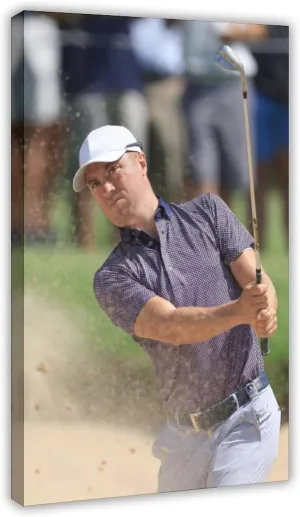 Jordan Spieth Golf Poster60 Canvas Poster Wall Art Decor Print Picture Paintings for Living Room Bedroom Decoration Frame:12x18inch(30x45cm)