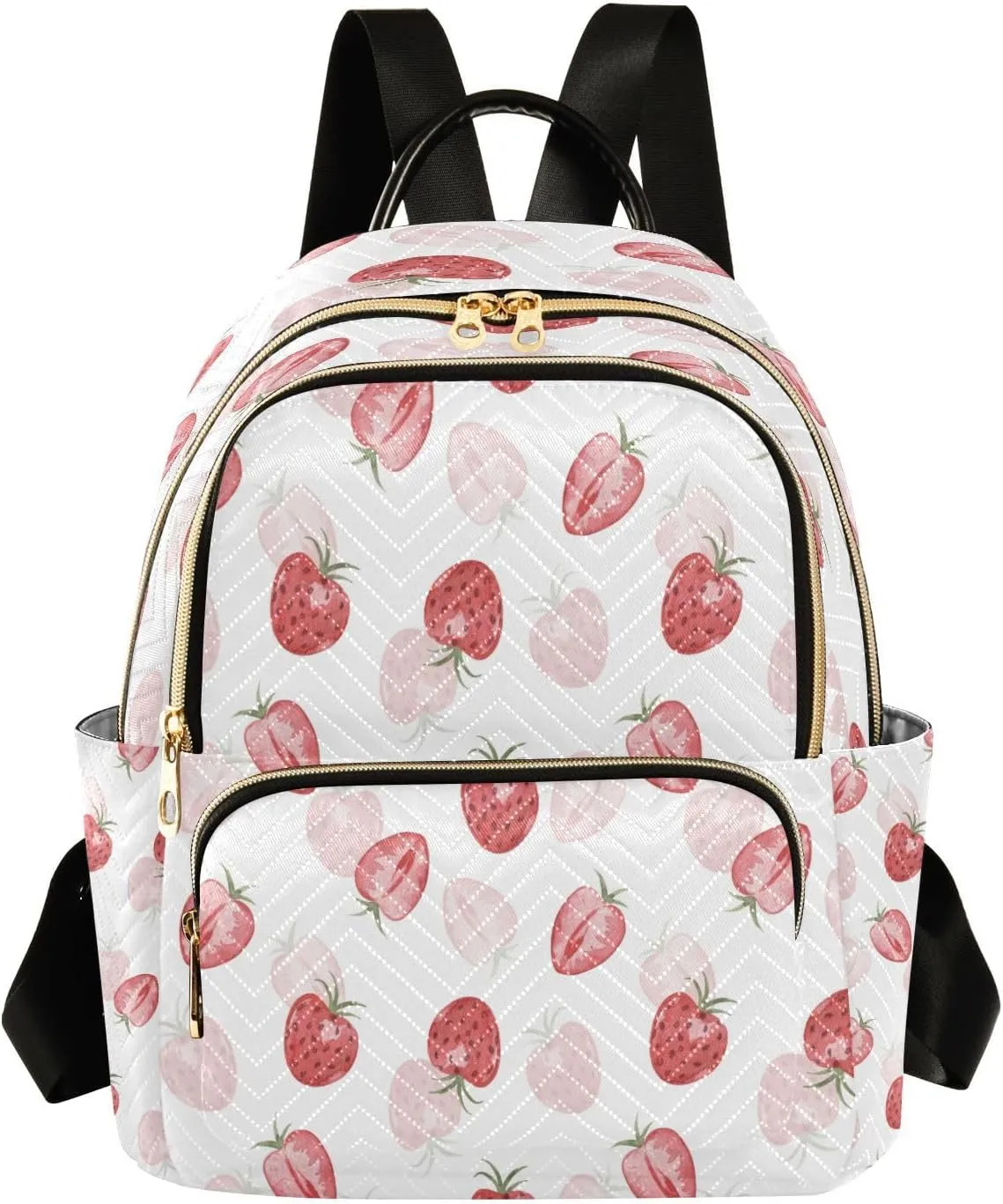 Juicy Wild Berries Backpack for Women, Travel Backpack Purse Fashion Shoulder Bag Small Casual Daypack（332）