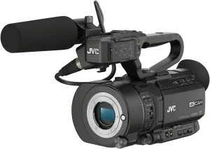 JVC GY-LS300CHU Ultra 4K HD 4KCAM Super 35 Pro Camcorder & Top Handle Audio Unit