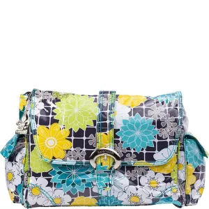 Kalencom Laminated Buckle Bag, O'Floral