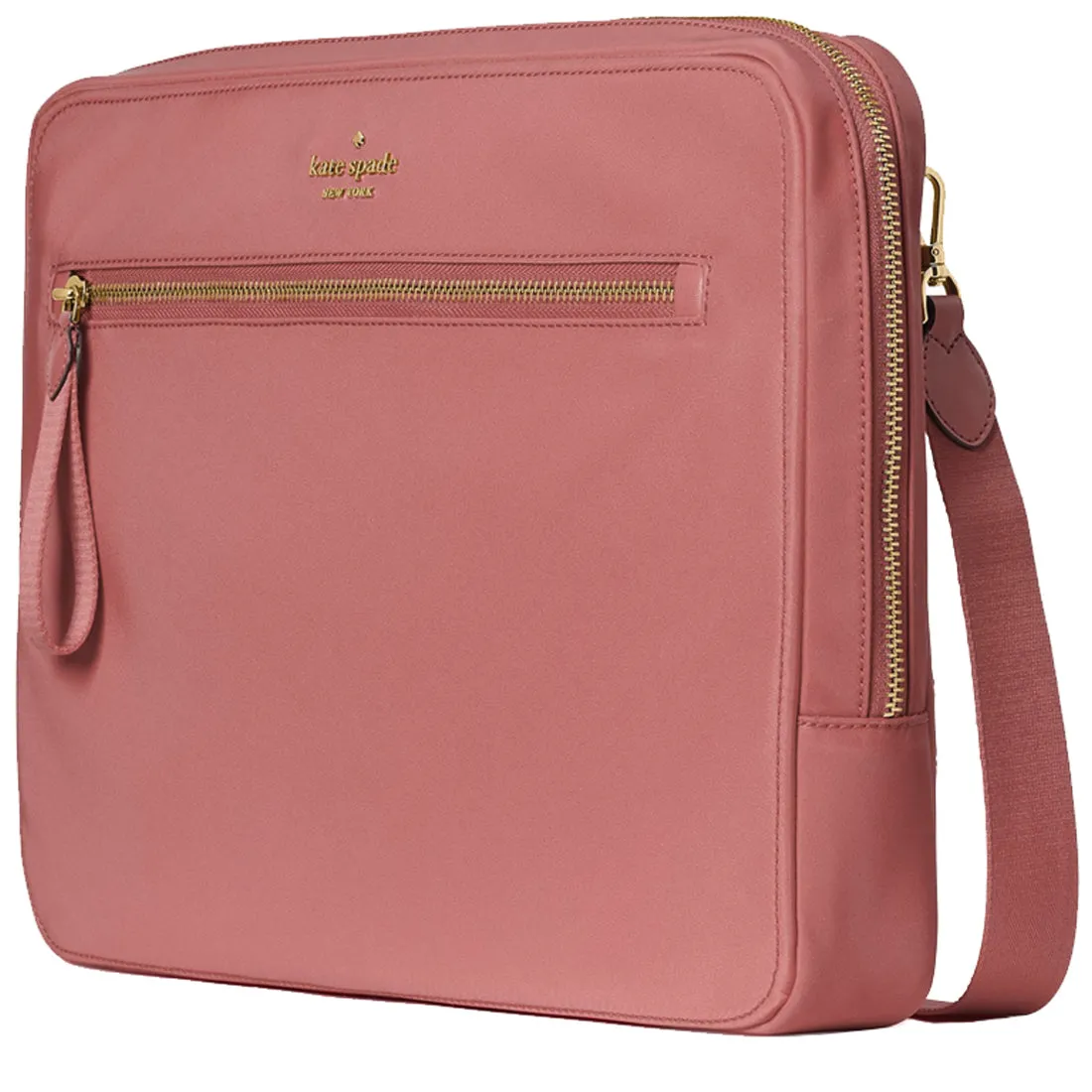 Kate Spade Chelsea Laptop Sleeve With Strap in Pomegranate wkr00577