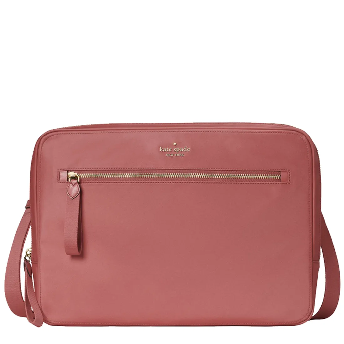 Kate Spade Chelsea Laptop Sleeve With Strap in Pomegranate wkr00577