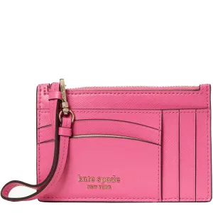 Kate Spade Spencer Cardholder Wristlet in Crushed Watermelon pwr00278