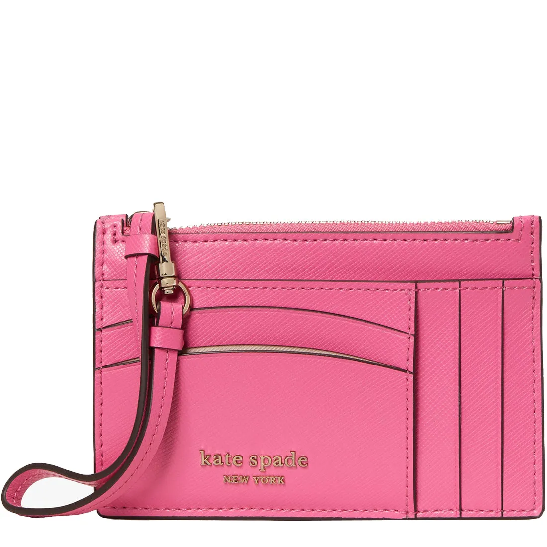 Kate Spade Spencer Cardholder Wristlet in Crushed Watermelon pwr00278