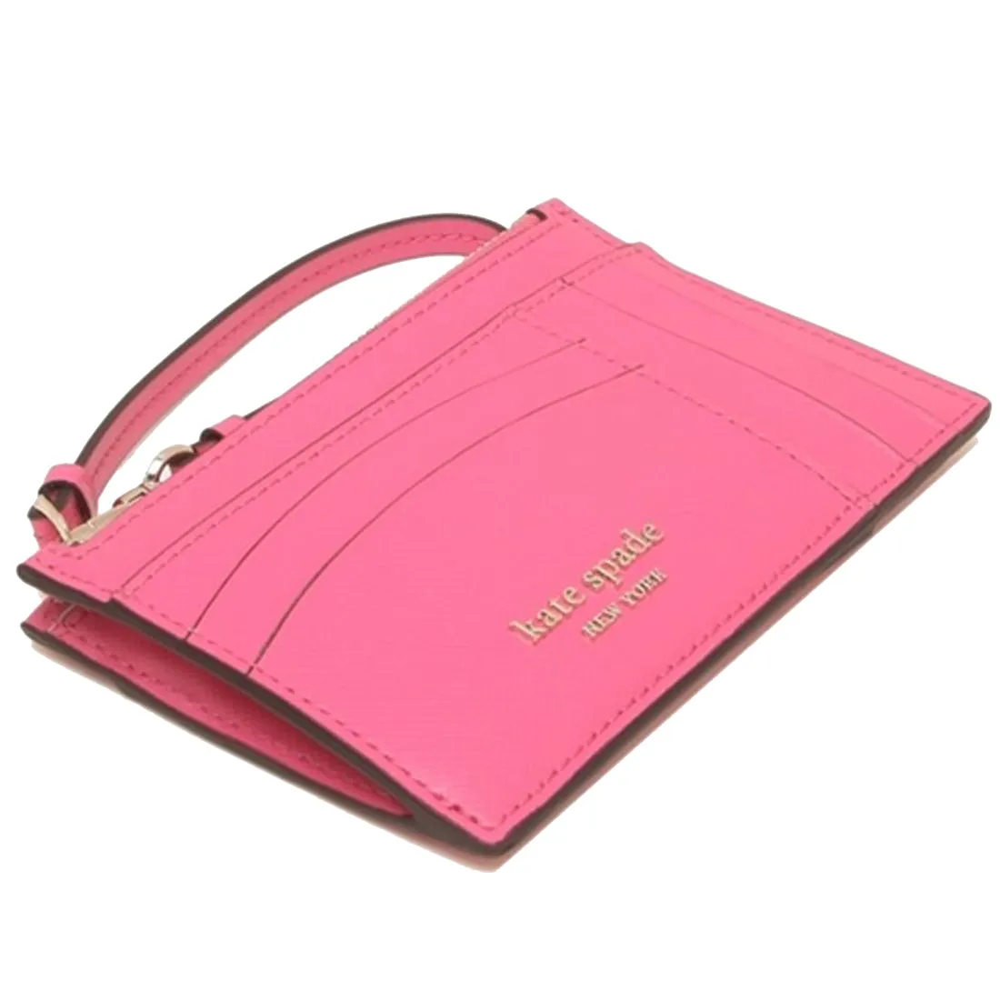 Kate Spade Spencer Cardholder Wristlet in Crushed Watermelon pwr00278