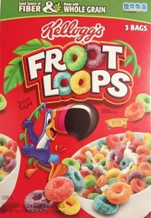 Kellogg's Froot Loops Three 17.5oz Bags