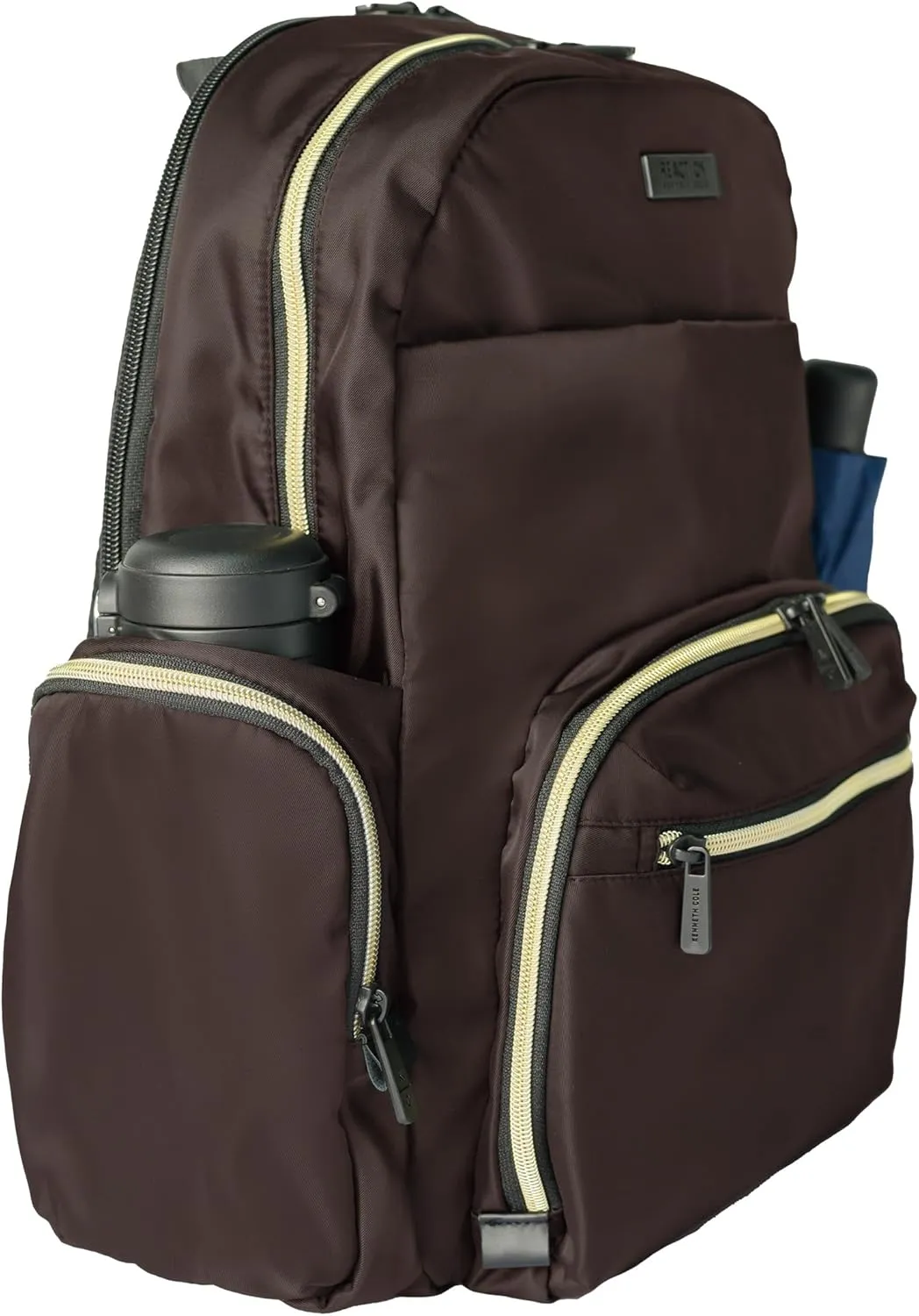 Kenneth Cole REACTION Women's Sophie Backpack, Chocoalte Brown, 15" Laptop