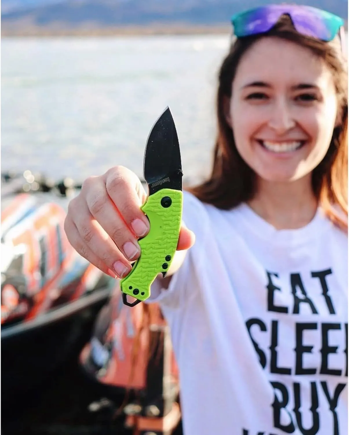 Kershaw Shuffle Folding Pocket Knife, Compact Utility and Multi-Function Every Day Carry, Multiple Styles