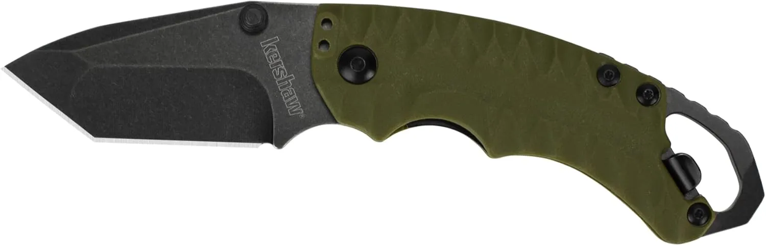 Kershaw Shuffle II Folding Pocket Knife, Small, Lightweight Utility and Multi-Function Knife, Multiple Styles