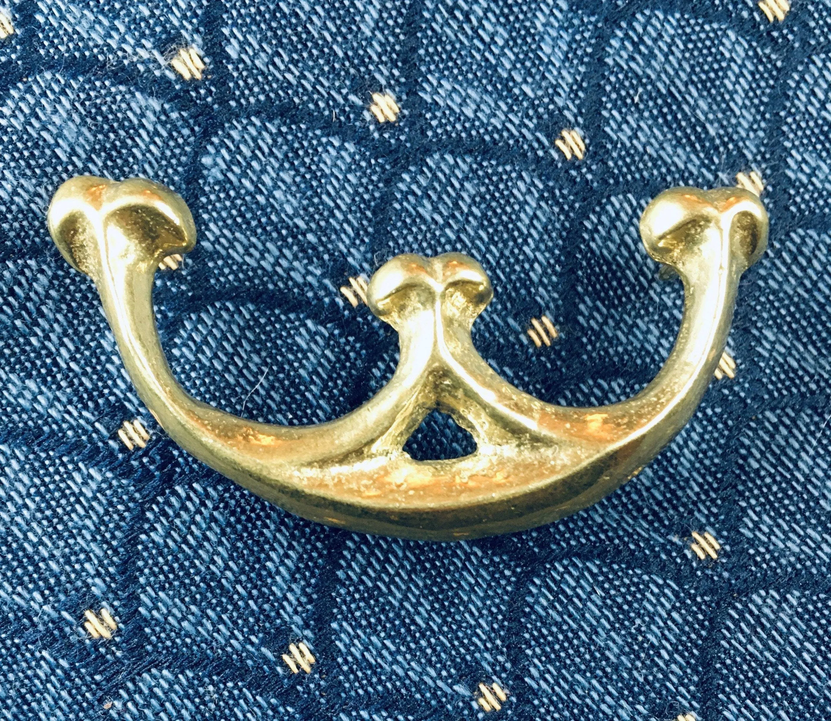 Kidney Shaped Purse Fittings - small (set of two)