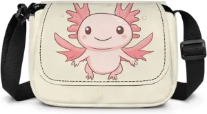 Kids Flap Crossbody Bag with Zipper Closure for School Travel