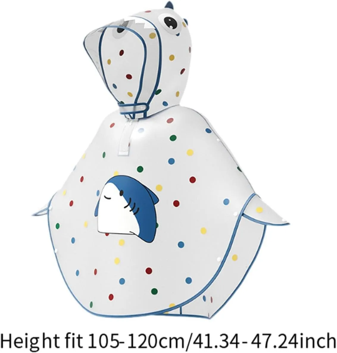 Kids Raincoat Cartoon Rainproof Boys Rainwear for Travel Summer Outdoor Sports