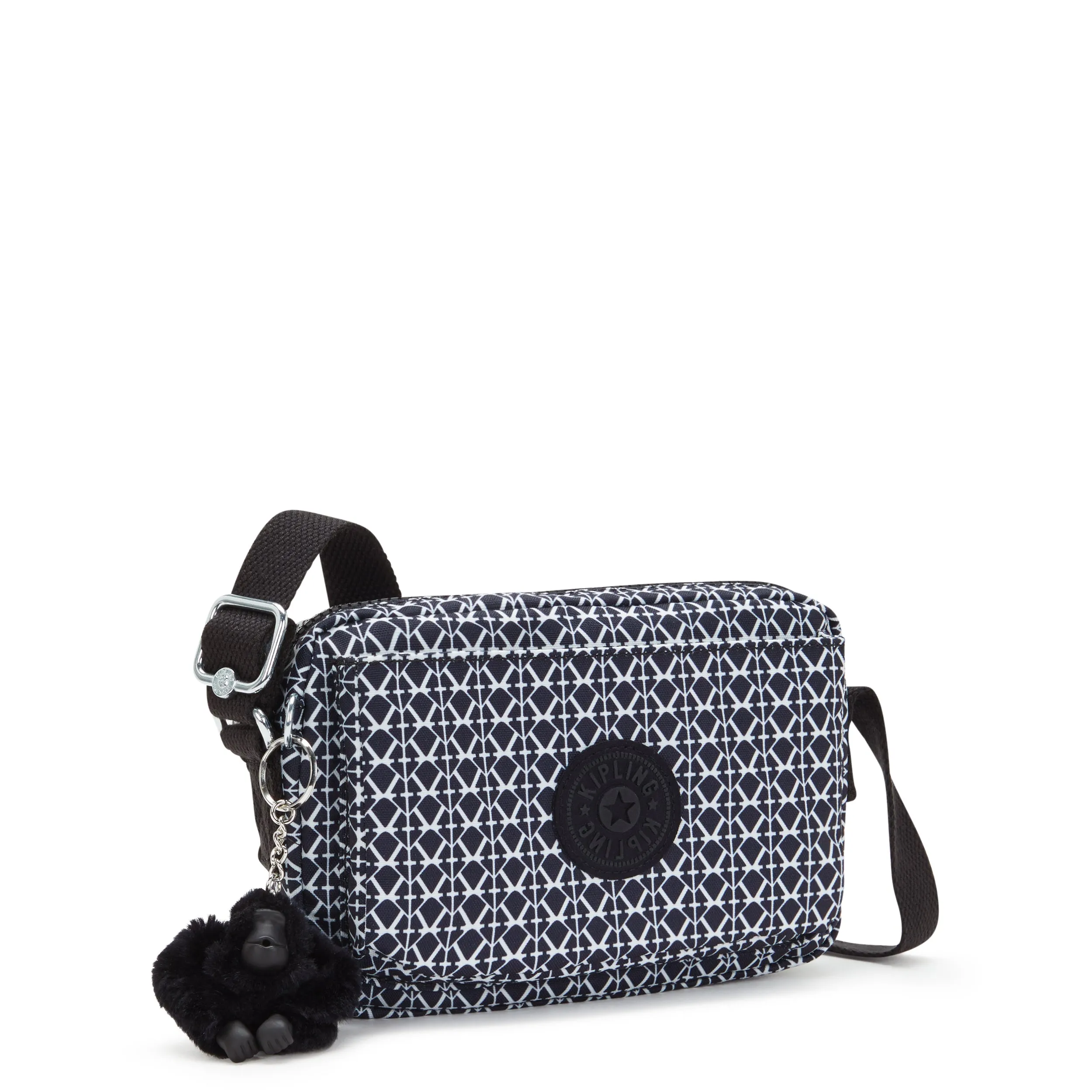 KIPLING-Abanu-Small crossbody-Signature Print-I3942-DD2