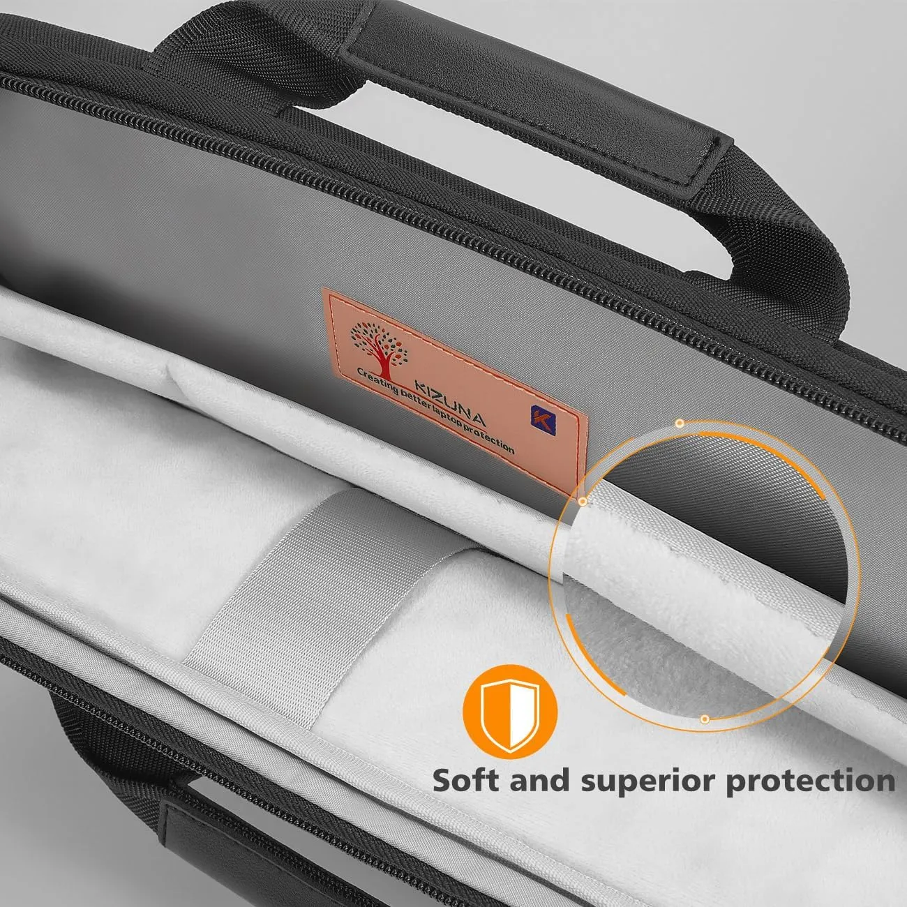 KIZUNA Laptop Bag Case 17 Inch Computer Shoulder Sleeve for 17.3" Legion 5/5i/LG gram 17/17.3" MSI 17/Dell G7/17 IdeaPad 3i Gen7/HP Gaming Pavilion 17/ Ideapad 700, Black