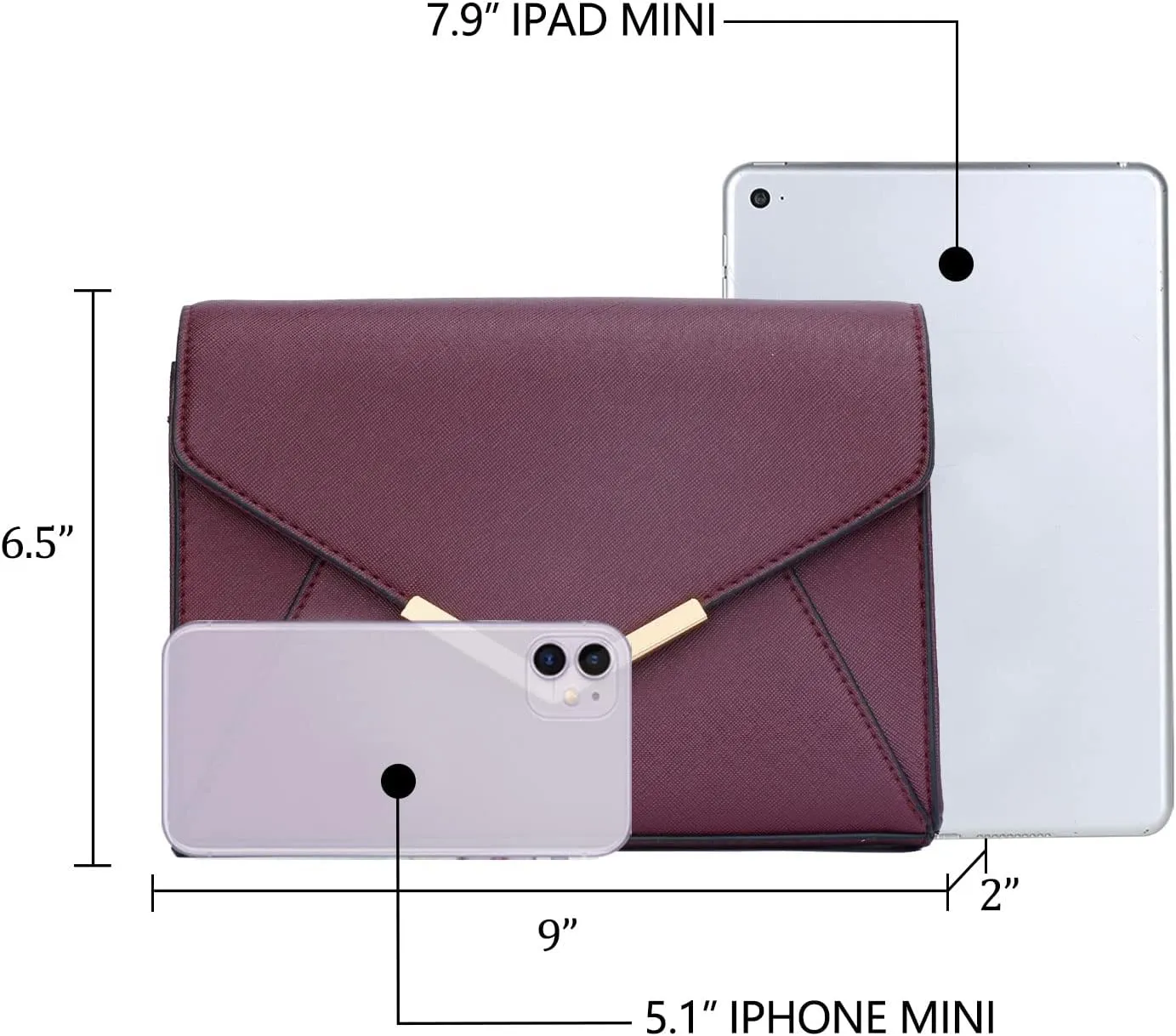 KKXIU Women Elegant Faux Leather Evening Envelope Clutch Purse Foldover Bags for Party Wedding Prom