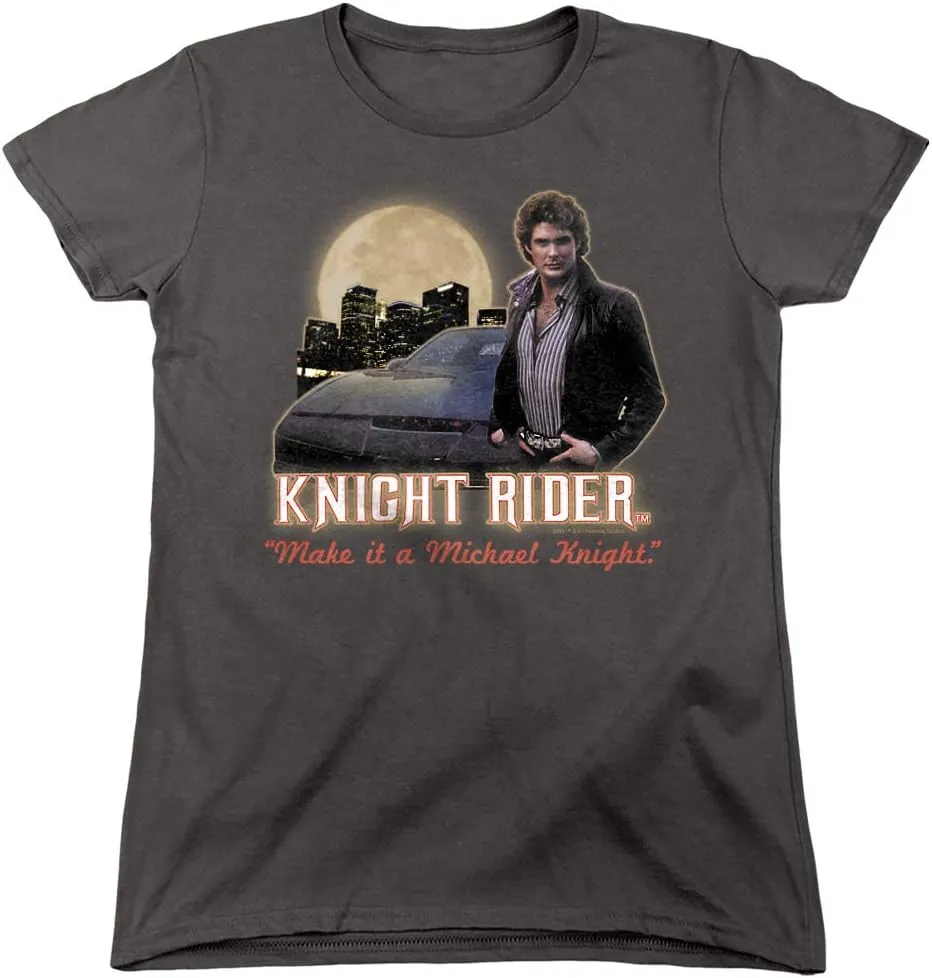 Knight Rider Full Moon Women's T Shirt