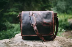 Kodiak Leather Kasilof Messenger 18" XL