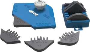 Kreg PRS1000 Corner Routing Guide Set - Corner Routing Guide - Use with Any Trim Router, Handheld Router, or Router Table - Router Woodworking Tool