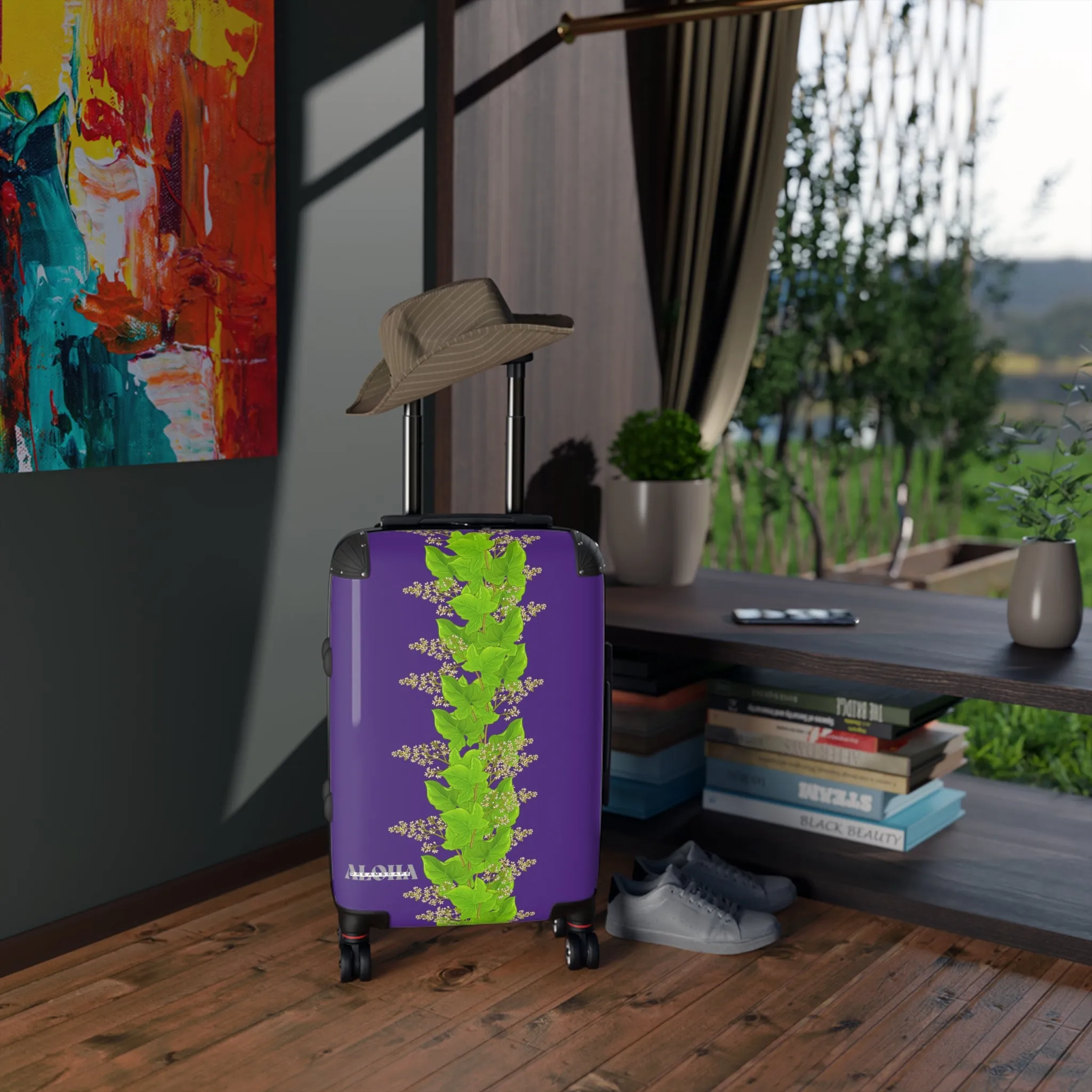 Kukui Leaves-Suitcase