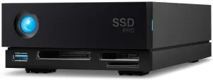 LaCie 1big Dock 2TB External Solid State Drive Desktop SSD – Thunderbolt 3 FireCuda NVMe SSD up to 2800 MB/s for Mac and PC Desktop, Data Recovery (STHW2000800)