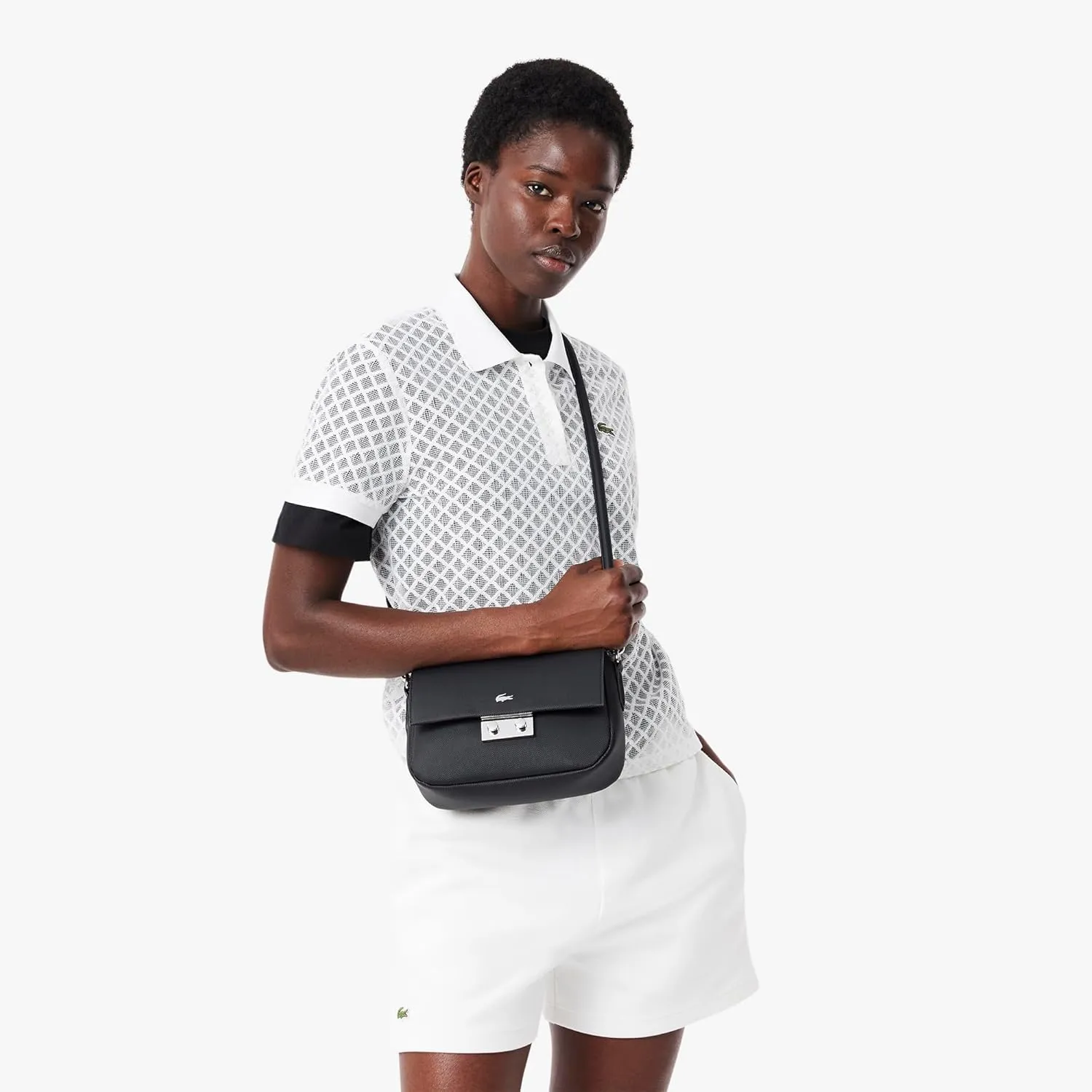 Lacoste Daily City Flap Close Messenger Bag