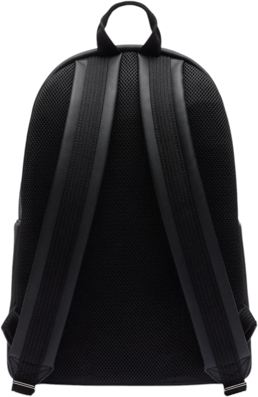 Lacoste Men's Classic Laptop Pocket Backpack, Black, One Size