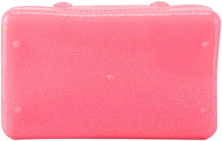 Ladies Summer Transparent Handbag Jelly Boston Shoulder Bag Candy Color Purses