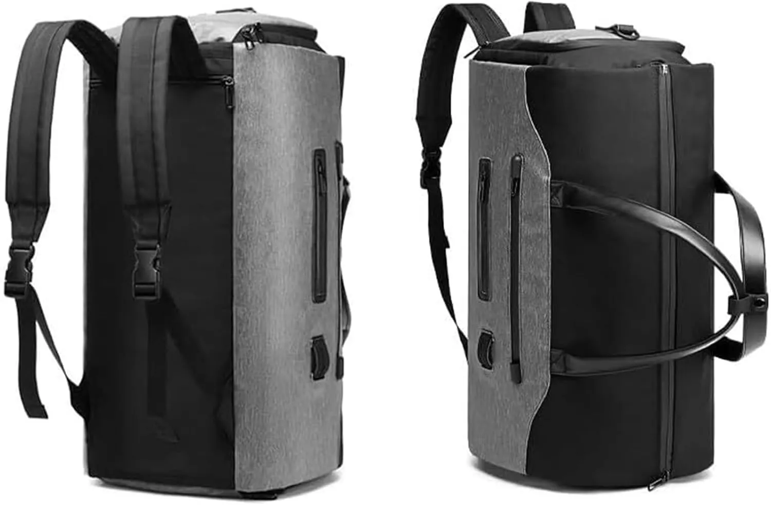 Laptop Backpack Genuine Leather Casual Travel Daypack Hiking Travel Bag Camping Rucksack(2)