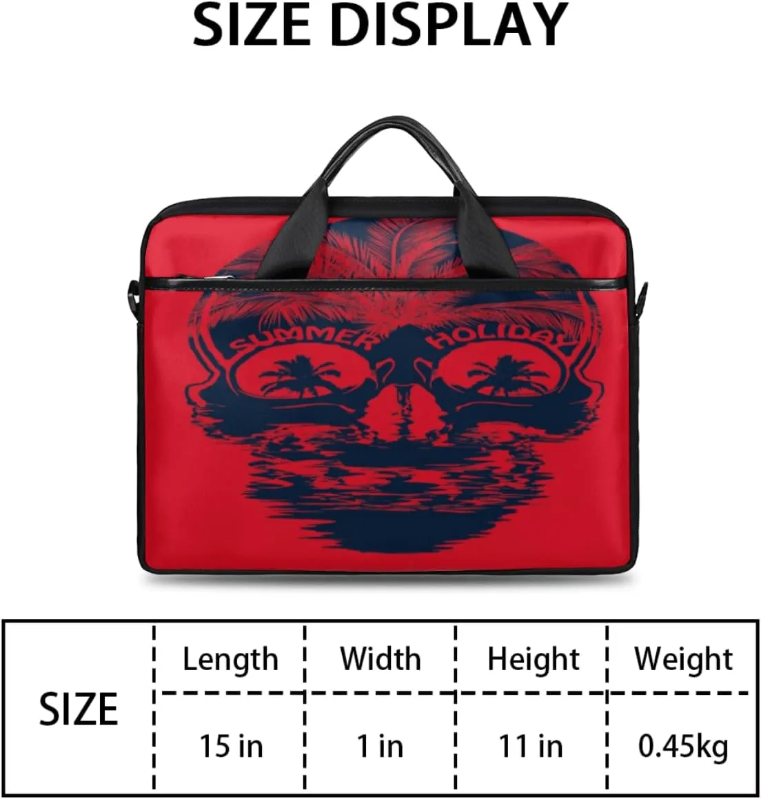 Laptop Bag Case Shoulder Messenger Carrying Bag 13 14 15 Inch Waterproof Computer Sleeve Cover