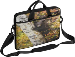 Laptop Bag Case Shoulder Messenger Carrying Bag 13 14 15 Inch Waterproof Computer Sleeve Cover
