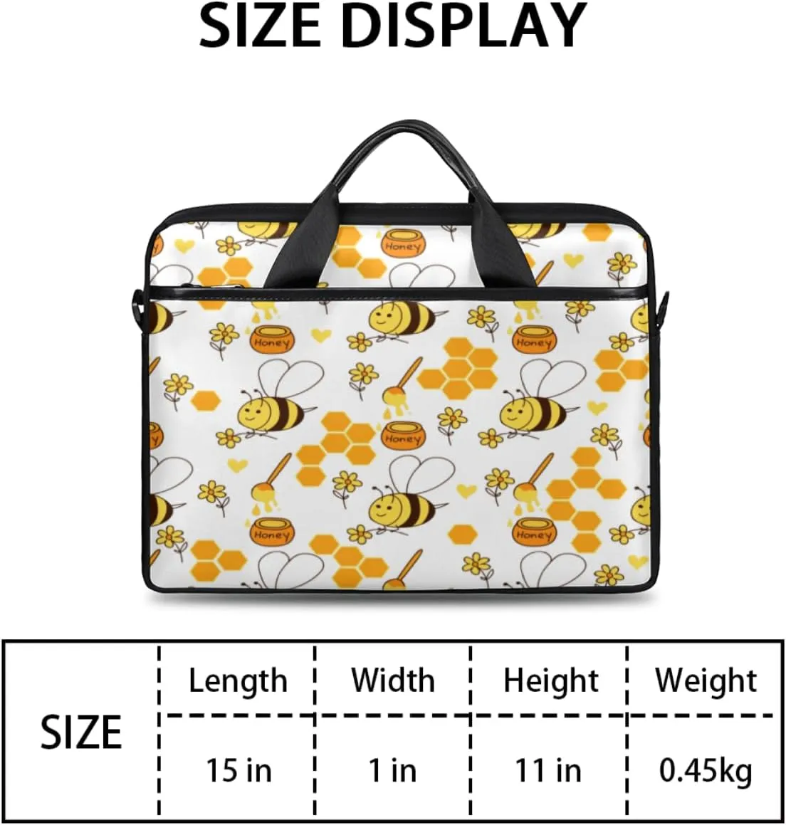 Laptop Bag Case Shoulder Messenger Carrying Bag 13 14 15 Inch Waterproof Computer Sleeve Cover